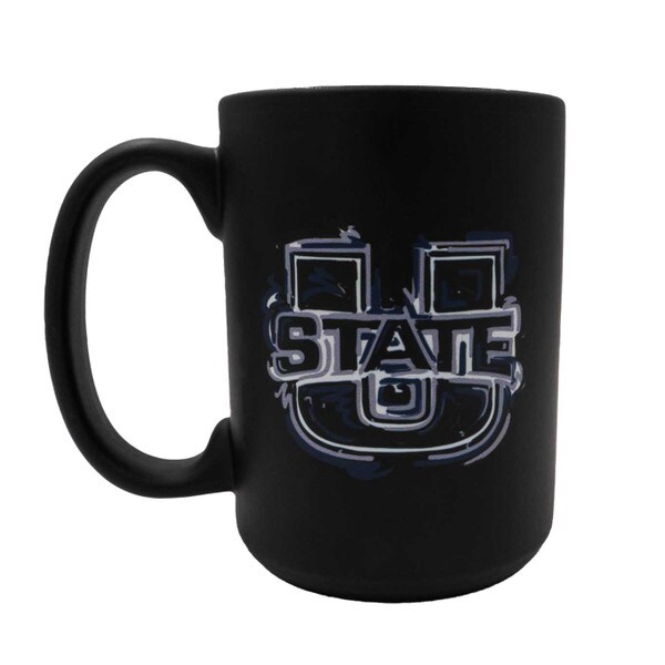 black ustate illustrated justin patten mug